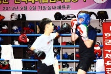 [포토 에세이] 법무부 여름나기 권투교실 아쉬움 속 마무리