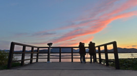 [여행] 서성이는 가을, 노을에 물들다