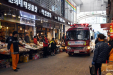 [포토] 매립식 시민자율소방함 훈련