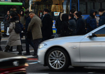 “황금돼지 기해년, 힘찬 출바~알!”…2019년 첫 출근길 [사진in세상]