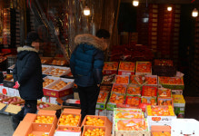 많이 오세요…설 앞둔 영등포 청과물시장 [사진in세상]