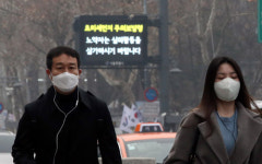 불쑥 다가온 봄… 갈 생각없는 미세먼지