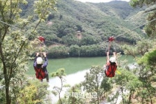 숲속모험시설 짜릿… 보성 제암산자연휴양림 본격 운영