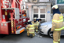 [포토] 소방활동 방해 주·정차 차량 강제처분 강화