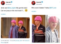 미국이 주목한 방탄소년단 지민의 핑크 헤어…프론트맨의 파급력