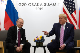 트럼프, G20에서 푸틴에 