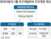 현대차그룹, 연구개발본부 조직 단순화