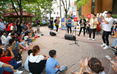 “서리풀축제로 버스킹 공연 보러오세요”
