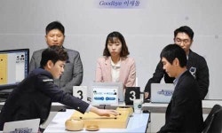 [포토] 이세돌 9단, 또 AI 꺾었다