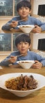 ‘기생충’ 다송 역 정현준 “채끝 짜파구리 먹었어요” 인증샷 ‘눈길’