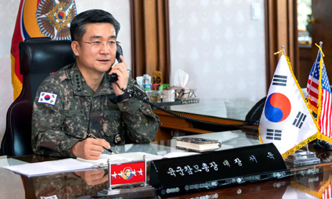 美육군, 韓 육군 코로나19 대응 조치 공유 요청 | 포토뉴스