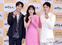 [포토] 정일우-강지영-이학주 야식남녀 많이 사랑해주세요!
