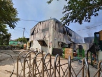 200여마리 키우던 김포 개농장 화재…120여마리 떼죽음