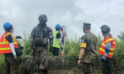 유엔사, DMZ 태봉국 철원성터 현장조사 지원