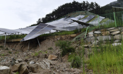 “산사태 겁난다”…태양광시설 주민들 잠 못 드는 밤