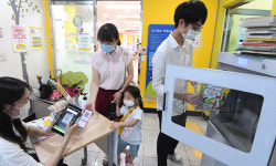 어린이도서관, QR코드 체크인