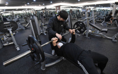 [포토] 광화문 피트니스센터 운영 재개