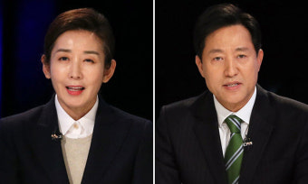 “오세훈 안심소득 안돼” vs “나경원 ‘숨트론’ 불가능”… 판정단 羅 손들어줘