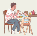 코로나에 어쩔수없이?… 육아·살림하는 남자 늘었다