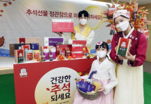 “추석 선물로 홍삼 어때요”