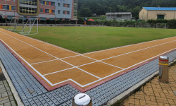 애물단지로 전락한 제주도 내 학교 우레탄 트랙