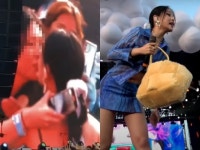 女팬에 뽀뽀, 콘돔 뿌리기까지...비비, 美 공연 퍼포먼스 ‘눈길’