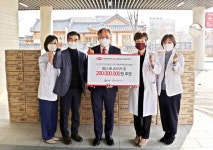 애경 랩신, 대학병원 등에 손소독제 35만개 전달