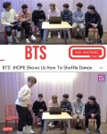 방탄소년단 제이홉, 美 ‘애스크 애니띵 챗’ 즉석 셔플댄스도 완벽