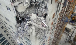 “‘광주 붕괴사고’ 현장 28층 바닥 뚫어 아래층 근로자 구조”