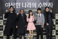 [포토] 영화 이상한 나라의 수학자 출연진 한자리에