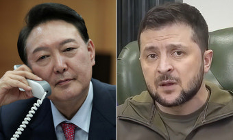 尹 당선인, 젤렌스키와 통화… ‘우크라 지원’ 언급 여부 주목