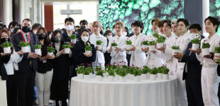 [포토] 코엑스 블라썸 더 호프 보러오세요