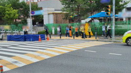 평택 학교 앞 횡단보도서 굴착기에 치인 초등생 사망…“민식이법 적용 검토”