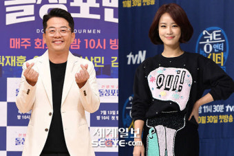 김준호 ‘부친상‘에 여친 김지민, 상복 입고 이틀째 빈소 지켜