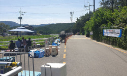 100일 만에 다시 들린 평산마을의 매미소리 [르포]