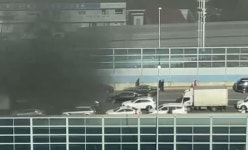 모처럼 쉬는 날 아픈 엄마 모시고 찜질방 가다…방음 터널 화재로 숨진 모녀 신원 확인