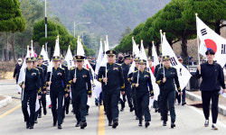 (주)제이에스지 국군간호사관학교점 | “서해는 우리가 지킨다”… 간호사관 생도들의 힘찬 발걸음