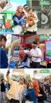 하하·별 부부, 서울 거리에서 커피차 이벤트