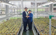 한국농수산식품유통공사, 한국 춘란 육성 등 화훼 산업 발전 모색