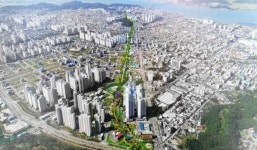 ‘산들바람에 숲 우거진 녹색 공간으로…’ 군산시 200억 투자해 도시바람길숲 조성