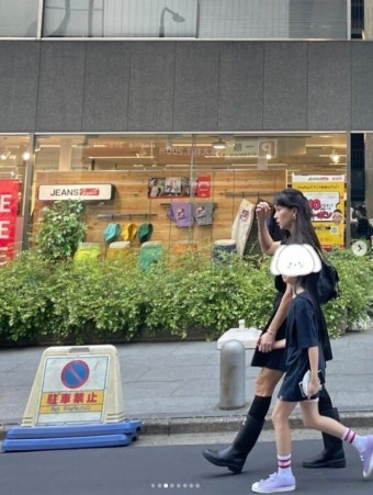 장동건고소영, 폭풍성장한 9살 딸과 일본 가족여행