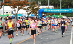 울진 금강송배 전국 마라톤 대회 개최