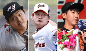 우완 문동주·스리쿼터 김서현·좌완 황준서…‘재능 트로이카’ 완성한 한화, 관건은 ‘육성’
