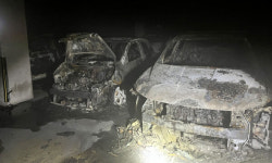 아파트 지하주차장에서 화재… 61명 병원 이송