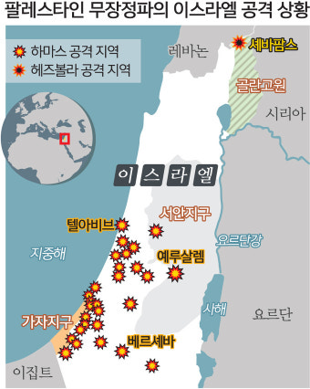 이란 이슬람혁명수비대 개입 정황 속속 드러나… 美·이란 대리전 확산 우려 [이스라엘·하마스 무력충돌]