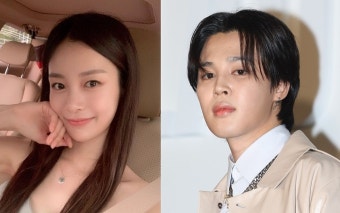 송다은, 계속된 BTS 지민과 열애설에…“다른 사람한테 물어봐”