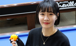 동호인 출신 프로당구 퀸 “상금으로 아빠 선물 사야죠”