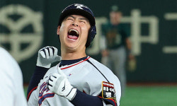 끝내줬다 노시환호… 한국, APBC 1차전 호주 제압