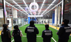 CTA “혁신성 인정”… CES 최초 대형 경기장 설치 [CES 2024]