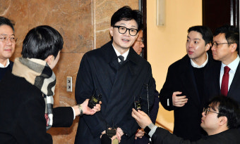 [포토] 한동훈 국민의힘 비상대책위원장 출근